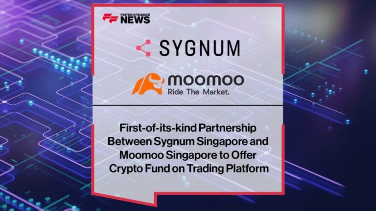 Moomoo and Digital Bank Sygnum will introduce a cryptocurrency fund in Singapore.