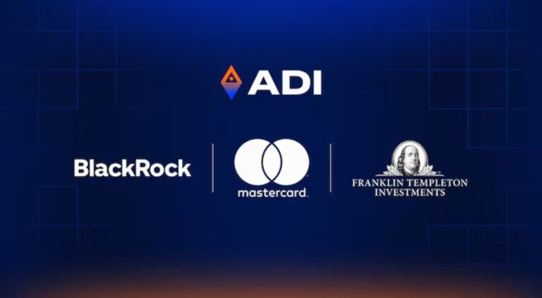BlackRock, Mastercard, and Franklin Templeton Partner with ADI Foundation, Marking a Milestone for Institutional Blockchain Adoption