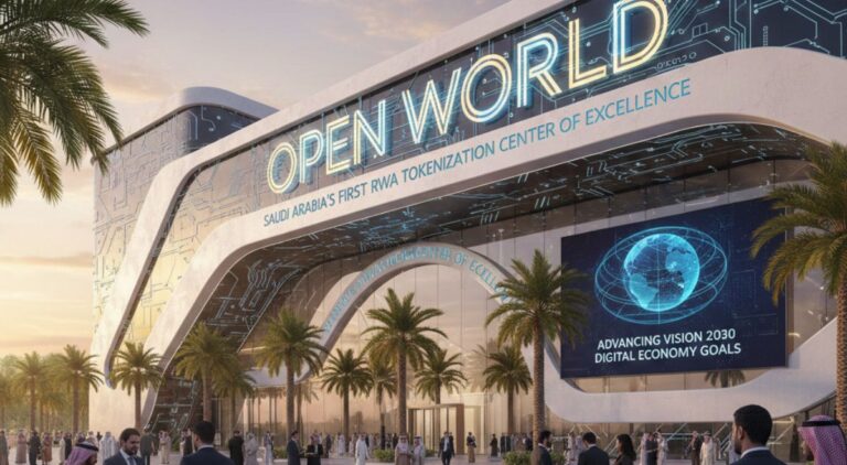 Open World Launches Saudi Arabia’s First RWA Tokenization Center of Excellence to Advance Vision 2030 Digital Economy Goals