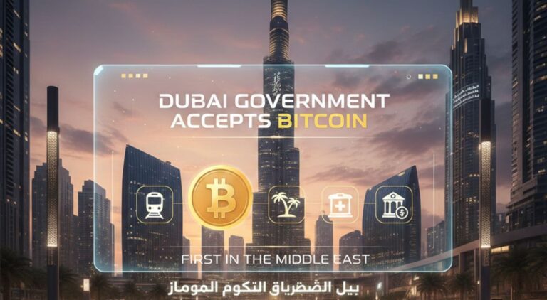 Dubai Becomes First Government in the Middle East to Accept Bitcoin for Public Services