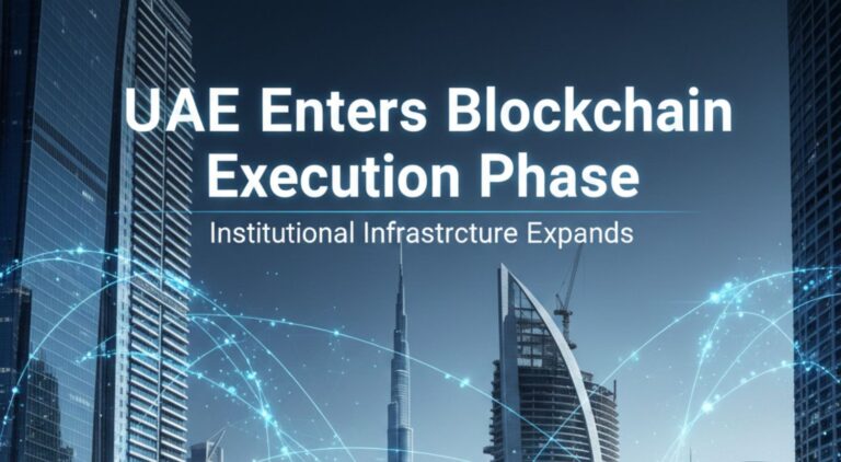 UAE Enters Blockchain Execution Phase as Institutional Infrastructure Expands
