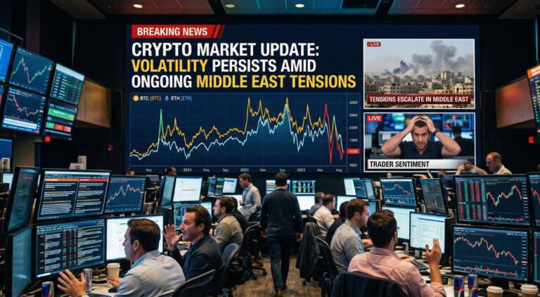 Crypto Market Update: Volatility Persists Amid Ongoing Middle East Tensions