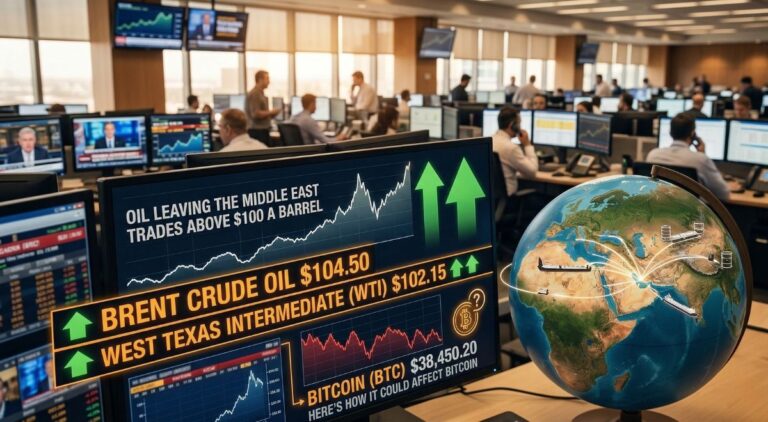 Oil Leaving the Middle East Trades Above $100 a Barrel — Here’s How It Could Affect Bitcoin