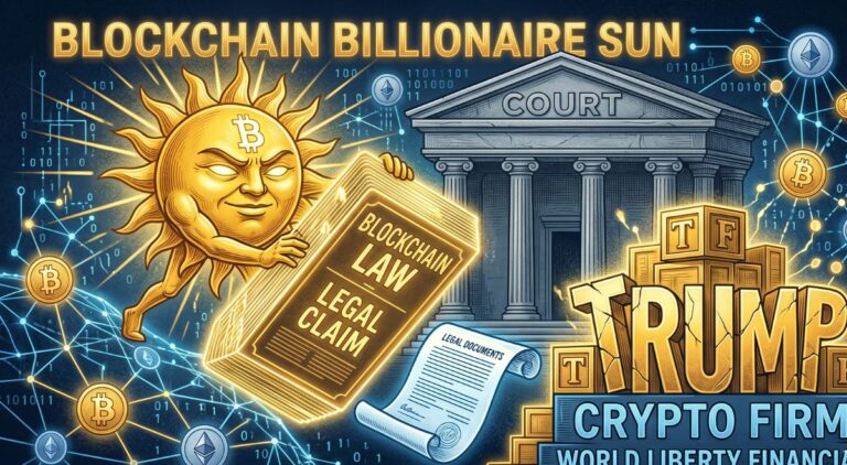 Blockchain Billionaire Sun Takes Trump Family’s Crypto Firm to Court