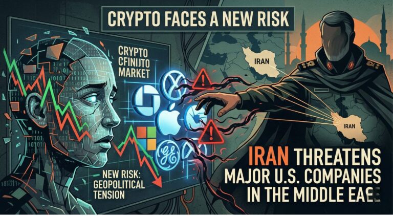Crypto Faces a New Risk as Iran Threatens Major U.S. Companies in the Middle East