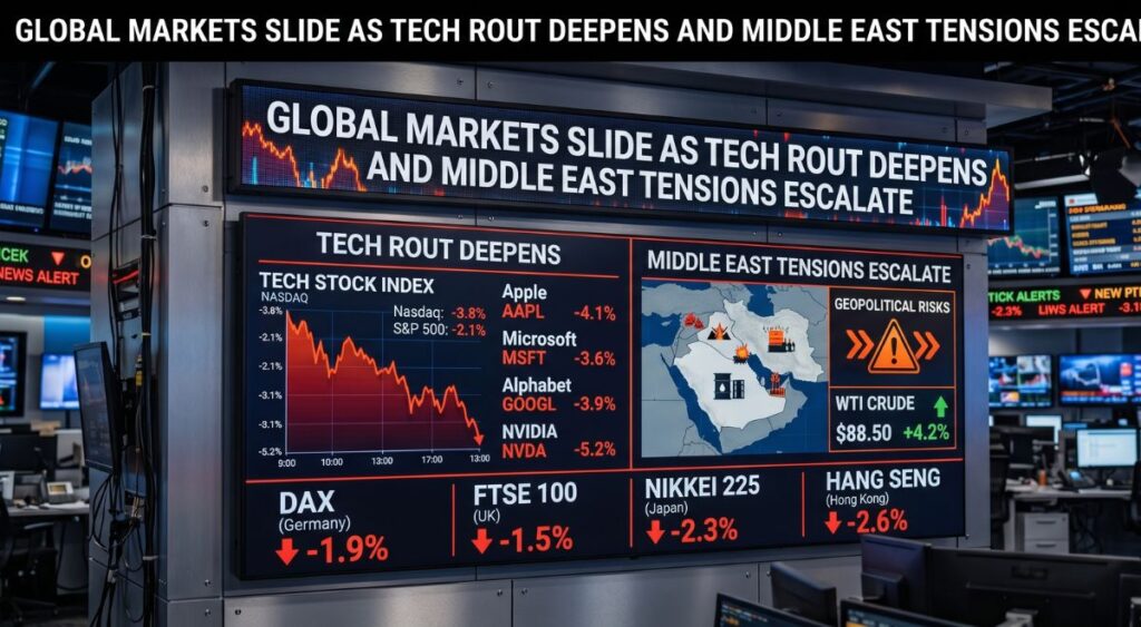 Tech Rout Deepens