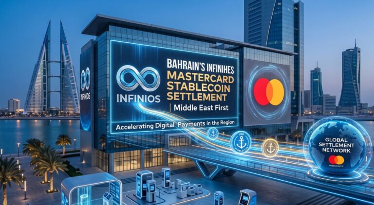 Bahrain’s INFINIOS launches Mastercard stablecoin settlement in Middle East first