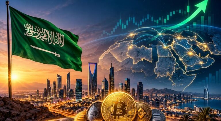 Saudi Arabia Leads Crypto Growth as MENA Digital Asset Activity Surges